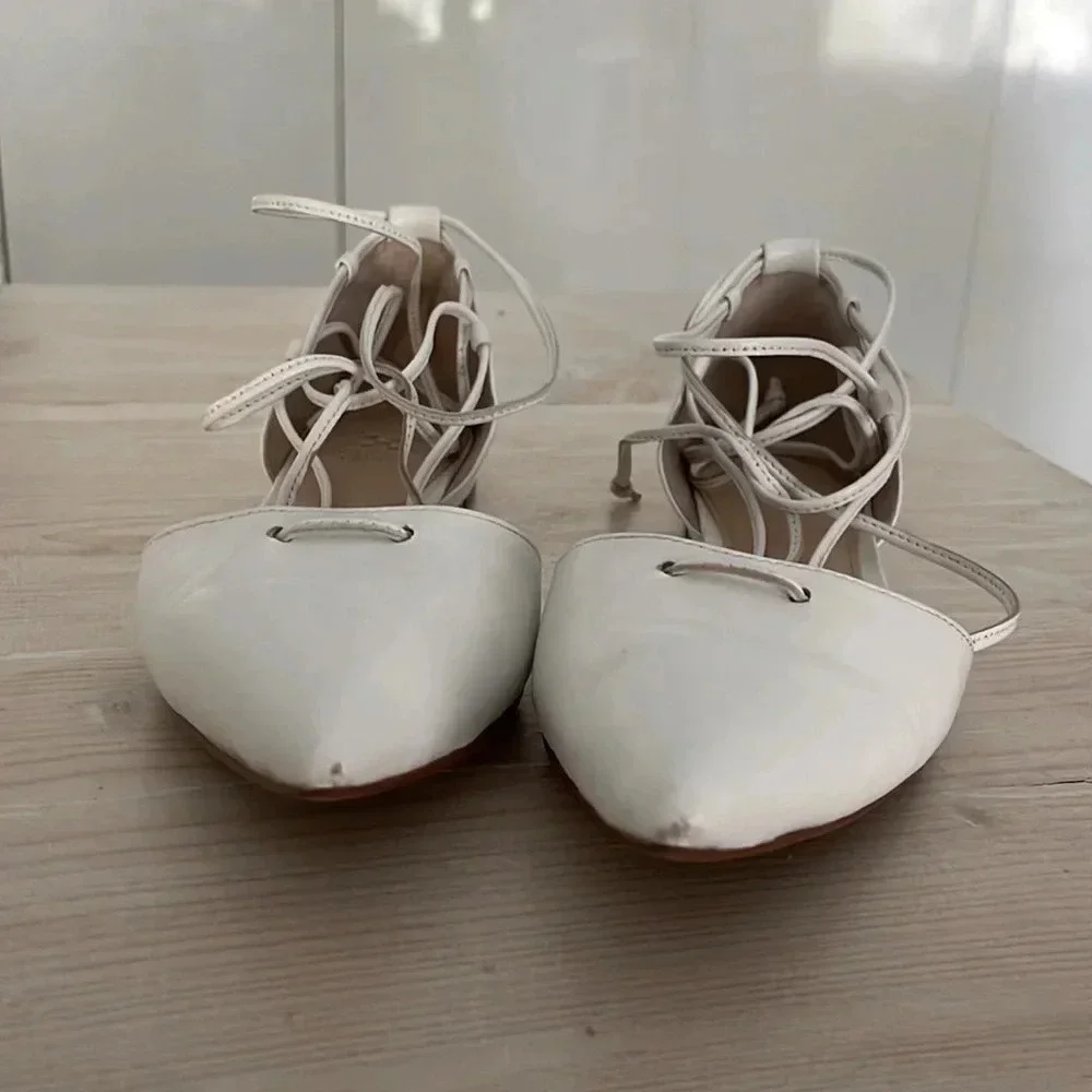 Vince Camuto lace up flats